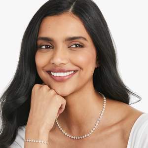 Elegante pulsera de tenis de diamante de moissanita de 2,50 MM 925 Plata/oro de 10K patrón Floral estilo de lujo encanto para regalo de fiesta de mujer - Product Image 4