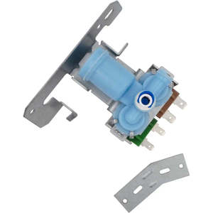 Valve d'entrée d'eau électrique en plastique WR57X10023CM pour réfrigérateur, remplacement pour machine à glaçons et congélateur, compatible avec les appareils électroménagers neufs et existants - Product Image 2