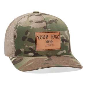Vente en gros casquette de baseball sport 6 panneaux en coton camouflage maille logo brodé personnalisé style structuré coton fournisseur du Vietnam - Product Image 3
