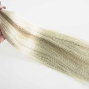 Mèches brésiliennes naturelles vierges, Extension de cheveux lisses, 60 couleurs, vente en gros - Product Image 4