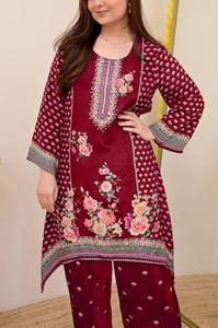 ชุดเสื้อโค้ทออร์ดพิมพ์ลายดิจิทัลสำหรับสตรีอินเดียและปากีสถานสำหรับผู้ส่งออกและจัดจำหน่ายโดยแฟชั่น Maruti - Product Image 4