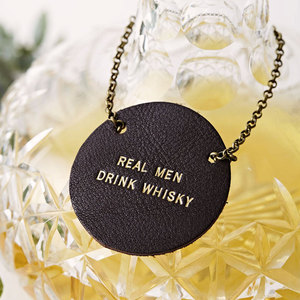 Étiquette personnalisée en similicuir pour bouteille de liqueur, gravée sur mesure, pour whisky et vin, accessoire de bar, vente en gros OEM - Product Image 2