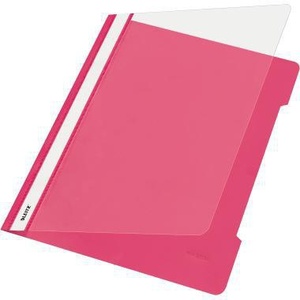 แฟ้มโพลีโพรพิลีน Leitz DIN A4 สีชมพู; สำหรับการจัดระเบียบและการจัดการไฟล์ - Product Image 1