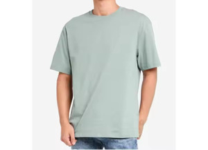 Haute qualité 240 gsm goutte épaule lourd t-shirt luxe blanc coton lourd personnalisé streetwear surdimensionné t-shirt hommes - Product Image 6