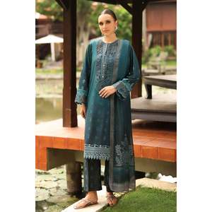 Embroidered Printed Lawn <b>Women's</b> <b>Suit</b> Set UF-4259 - Product Image 1