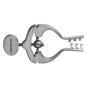 Rétracteur Jansen 4 pouces manuel pointu 3X3 dents Instrument chirurgical en acier inoxydable de haute qualité certifié CE pour les tissus mous - Product Image 6