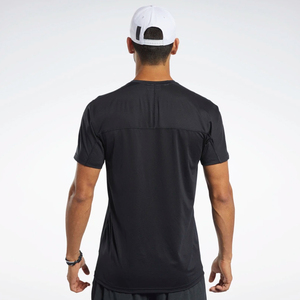 Chemises tri-mélange personnalisées avec impression sérigraphique, t-shirts noirs pour garçons/hommes selon les exigences et la demande du client. - Product Image 2