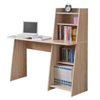 Bureau d'ordinateur miniature en bois personnalisable moderne pour poste de travail de bureau, fabriqué au Vietnam