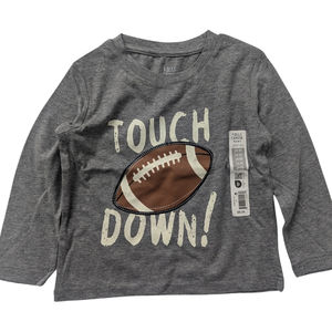 Camiseta de algodón estampada larga Sve con cuello redondo para bebé de marca Stock de invierno Lote de prendas - Product Image 5