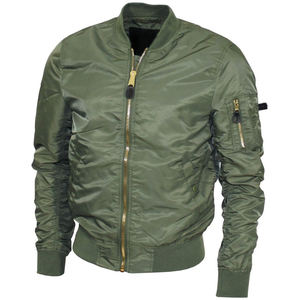 Nouvelle veste de vol pour hommes automne et hiver Blouson aviateur baseball grande taille patch tissé - Product Image 1