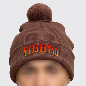 Wholesale Unisex <b>Acrylic</b> Beanie with Custom Jacquard Knit & 3D Embroidery Custom Logo Warm Winter Streetwear for Men & Beach Use - Product Image 5