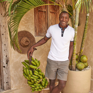 Camiseta Unisex Casual Ultifresh, Elegante, de Doble Punto Piqué, Cuello Redondo, Color Sólido, Ecológica, Lavada, de Peso Pesado - Product Image 1