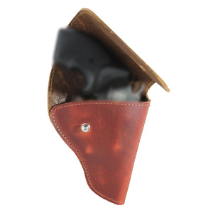 Vente en gros Étui à rabat OWB en cuir de vachette véritable de qualité supérieure personnalisable Design sécurisé léger Fabriqué au Pakistan - Product Image 3