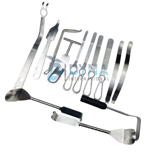 Juego de 12 instrumentos quirúrgicos ortopédicos de artroplastia para cirugía de hombro, aplicación veterinaria - Product Image 6
