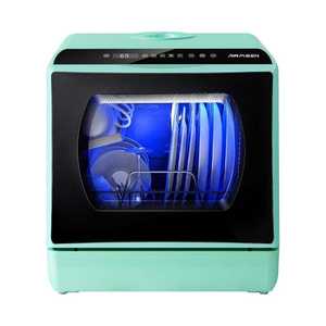 Tout neuf, prix réduit, lave-vaisselle portable mini, 5 programmes de lavage, réservoir d'eau intégré, verre double couche, garantie de 2 ans - Product Image 4