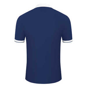 เสื้อโปโลผ้าฝ้าย100% ลายสตรีทแวร์สำหรับผู้ชายทรงโอเวอร์ไซส์ - Product Image 1