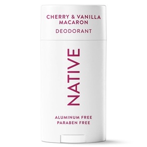 Déodorant naturel, sans aluminium, cerise et macaron vanille, déodorant pour femmes et hommes, 2,65 oz - Product Image 1