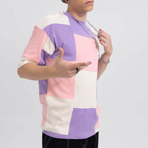 High Street à la mode vêtements d'été hommes T-shirt bonne qualité industrie tendance produit écologique hommes T-shirt - Product Image 3