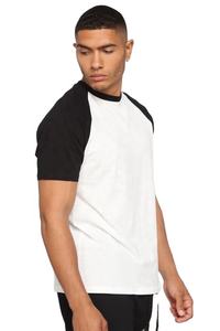 Camiseta de manga corta con cuello redondo para hombre de alta calidad, estilo informal de verano, ropa deportiva de secado rápido para gimnasio, Material transpirable de algodón - Product Image 4