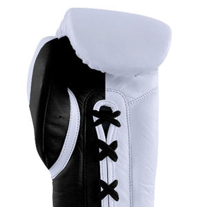 Gants de boxe professionnels fabriqués en usine, logo personnalisé, gants d'entraînement en PU avec bandage pour les mains, gants de boxe pour hommes - Product Image 5
