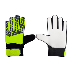 Los mejores guantes de portero de entrenamiento de cuero de dedo completo transpirables de longitud regular, agarre de muñeca antideslizante, servicio OEM disponible para - Product Image 1