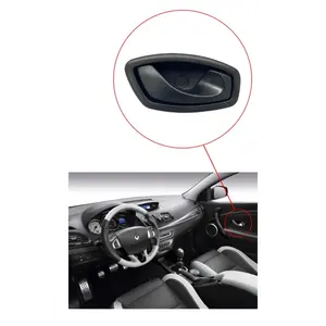 Poignée de porte intérieure droite noire Renault Fluence & Megane 3 Modèle 806700007R - Product Image 3