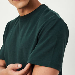 Haute qualité sur mesure T-Shirt vêtements pour hommes 100% coton O cou à manches courtes grande taille couleur différente tenue décontracté hommes T-Shirt - Product Image 5