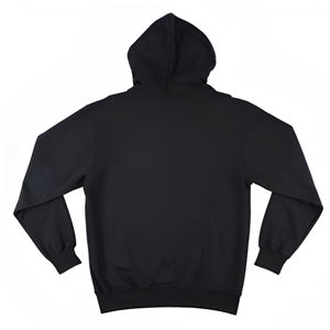Black Color High Quality Export Oriented Black <b>Hoodie</b> Cheap Wholesale Plain Black <b>Hoodie</b> Bulk Manufacturer From Bangladesh - Product Image 3