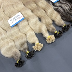 Extensiones de cabello ondulado suelto para flujo natural y movimiento Extensiones de Punta K - Product Image 6