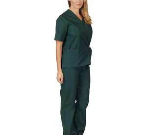 Uniforme de Enfermera, Conjunto de Blusa y Pantalones de Lona Médica, Uniforme Médico Profesional y Cómodo para Personal de Hospital, por HI 2026 - Product Image 2
