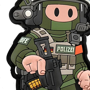 Patchs en caoutchouc PVC souple personnalisés avec injection multicolore 3D, vente en gros de patchs en caoutchouc PVC souple avec crochets de fixation - Product Image 4