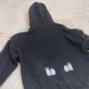 Vente en gros SMITHY SPORTS Sweat à capuche en fausse fourrure personnalisé lourd et délavé pour hommes Streetwear Veste en coton surdimensionnée à carreaux - Product Image 5