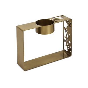 เชิงเทียนโลหะสำหรับตกแต่งพร้อมฐานไม้ปรับแต่งได้สำหรับงานแต่งงานหรือคริสต์มาสของตกแต่งบ้านลดราคา - Product Image 5