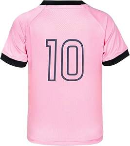 Maillot de football pour enfants unisexe pour filles et garçons Tenues de football doux Cadeau idéal pour les petits athlètes de 2 à 14 ans - Product Image 3