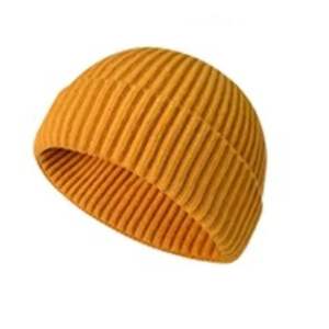 Winter Knitted Beanie <b>Hat</b> Warm Ribbed <b>Wool</b> Blend Plain Long for <b>Men</b> & Women Custom Color Street Wear Beanie - Product Image 3