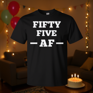 Camiseta Fifty Five Af para el 55.º aniversario, camiseta con número 55 - Product Image 3