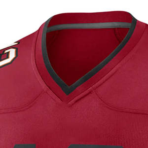 Nouveau maillot de football américain respirant taille plus à manches courtes 2025, vêtements de sport, uniforme pour toutes les saisons - Product Image 3