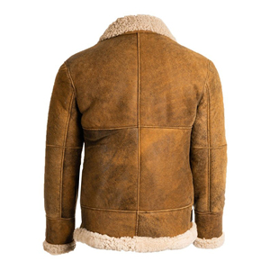 New Design Comfortable Best Selling <b>Men's</b> Fashion Leather <b>Jacket</b> <b>Fur</b> Leather <b>Jacket</b> for Winter Winter <b>Jacket</b> For <b>Men</b> - Product Image 3