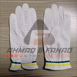 Gant de golf PU et peau de mouton accepter la conception OEM Gants de golf anti-dérapant Logo de couleur personnalisé - Product Image 1