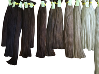 Extensions de cheveux vierges Remy vietnamiens en gros, double trame, 100g/paquet # 613 # 60 mèches blondes claires sans produits chimiques en vrac
