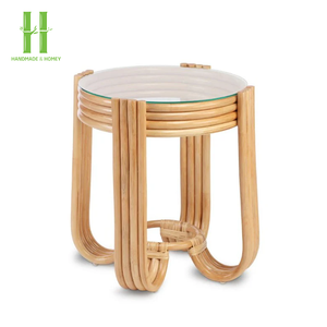 Mesa de Centro de Mimbre de Ratán Moderna, Hecha a Mano, Duradera y Ecológica, Precio Económico, Venta al por Mayor, Vietnam - Product Image 1