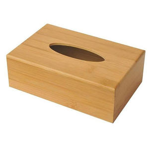 Servilletero Pequeño de Bambú 17x12x8cm Alta Calidad de Turquía - Product Image 1