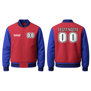 Fabricante 2025 OEM Custom Canvas Varsity Jacket Low MOQ Poliéster/Algodón Body PU Trim Front Venta al por mayor Pedidos a granel Fábrica - Product Image 2