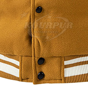 Veste Lettermen légère sur mesure pour hommes col montant nouveau style de manteau d'hiver - Product Image 6