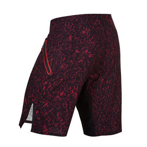 Shorts d'entraînement MMA pour hommes les plus vendus, style décontracté de haute qualité, élastique, couleur unie, vêtements d'arts martiaux pour adultes en polyester - Product Image 4