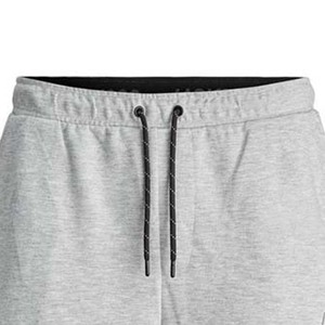 Pantalones cortos de algodón para hombre estilo callejero del fabricante con cintura elástica logotipo personalizado pantalones cortos de chándal lisos ropa deportiva de lana - Product Image 2