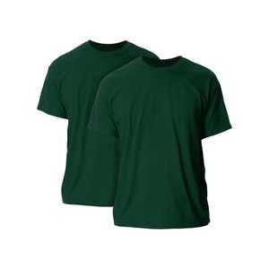 100% coton hommes T-shirt décontracté doux Fitness été mince T-shirts hommes maison vêtements col rond manches courtes solide T-shirt pour hommes - Product Image 1