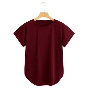 Camiseta de Verano para Mujer, Impresión 3D, Secado Rápido, Transpirable, Algodón Ecológico, Fabricante OEM, Elegante, Clásica, Premium - Product Image 2