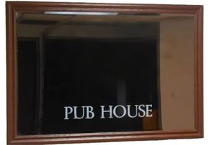<span class=keywords><strong>Specchio</strong></span> in Vetro Rettangolare o Quadrato Personalizzato con Logo, Insegna Pubblicitaria, Decorazione da Parete per Bar e Pub - Product Image 6