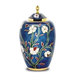 Urnas para cenizas adulto Blue Garden Urna funeraria grande para cenizas de seres queridos Tamaño 10,5 "y 220 Cu. En - Product Image 5
